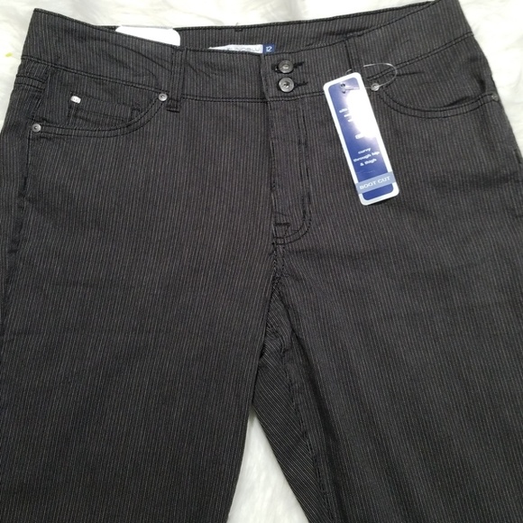 bandolinoblu Pants - Bandolinoblu pattern bootcut dressy pants. Size 12